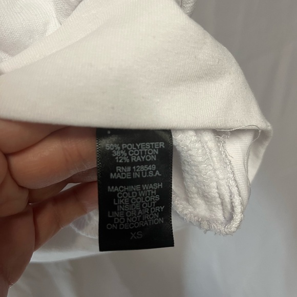 Aviator Nation Bolt Stripe White Hoodie - Picture 4 of 7